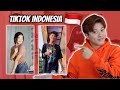 Indonesian tiktok reaction by american tiktoker 