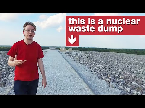 A nuclear waste dump you can walk on