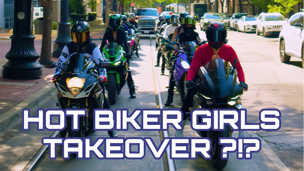 I TOOK A PURPLE S1000RR TO A GIRLS RIDE 