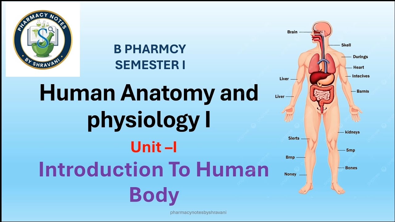 HAP I |Unit 1| |introduction to human body|