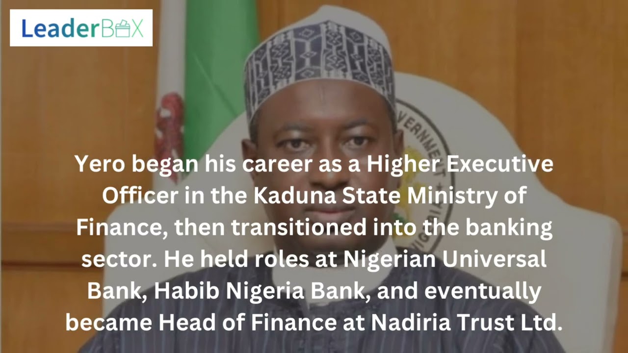 Profile of Mukhtar Ramalan Yero, Former Governor, Kaduna State