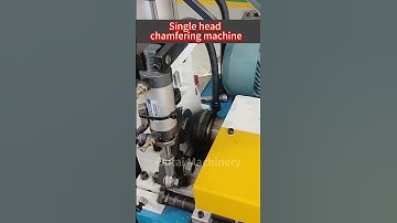 Single head chamfering machine, Outai Machinery #chamferingmachine  #machine