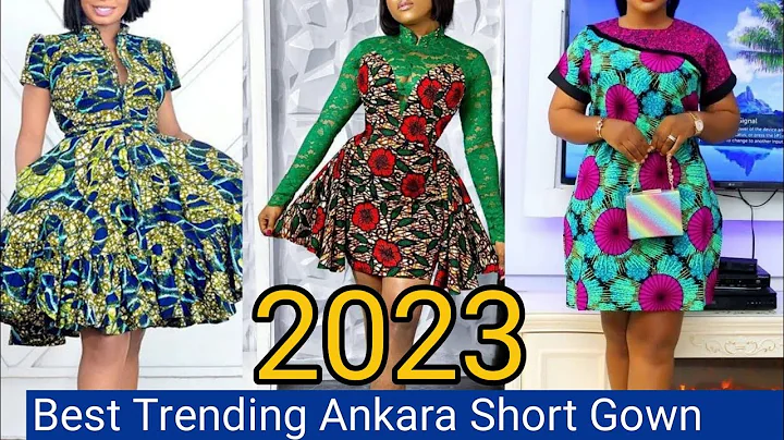 Best Ankara Short Gown Styles African Clothing and Fabrics for Asoebi dress and casual gown styles