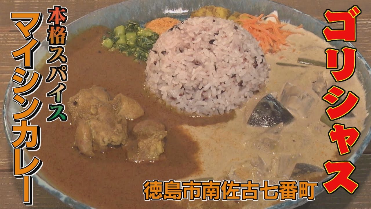 【ゴジカル！】ゴリシャス・マイシンカレー (徳島市南佐古七番町）