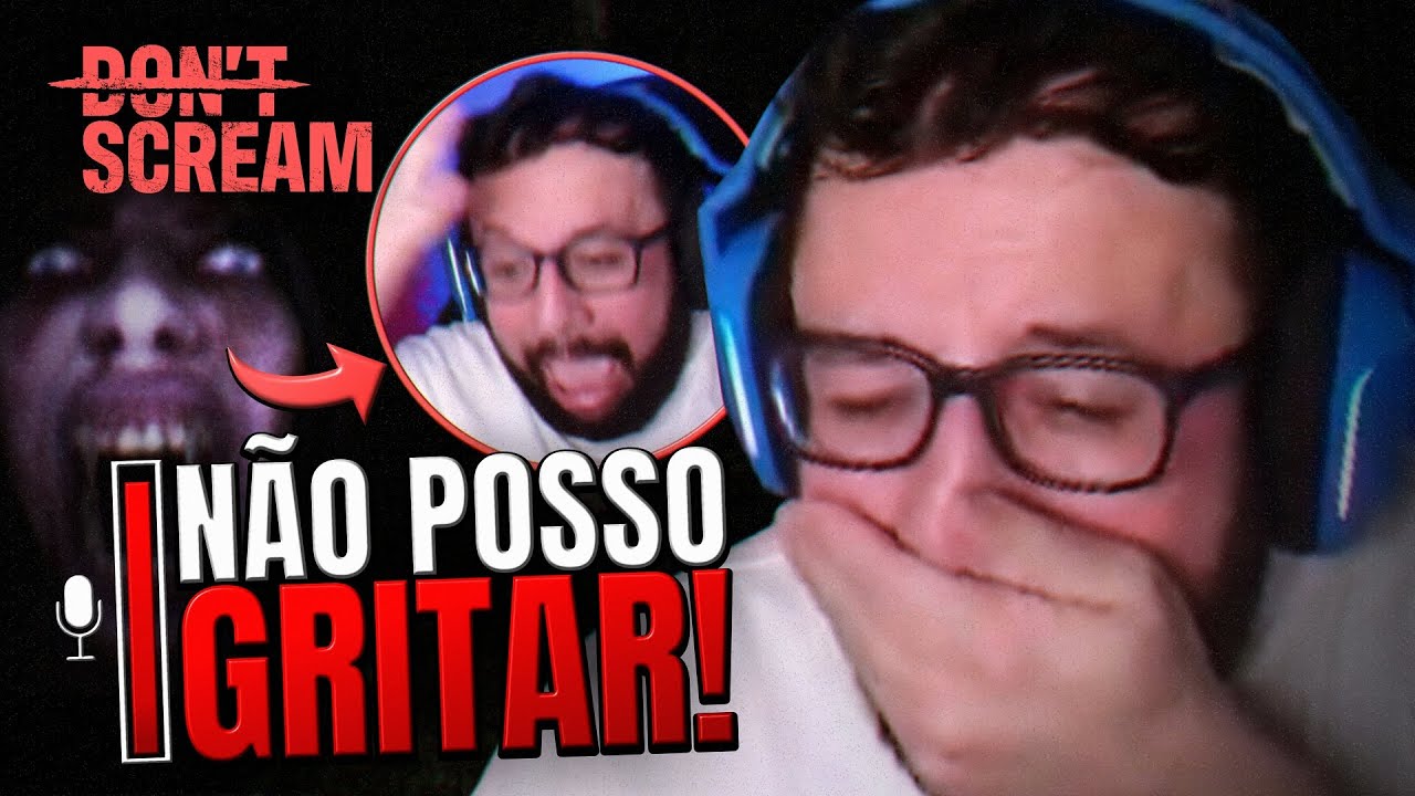 SE GRITAR você PERDE (eu gritei) 🤫 | DON'T SCREAM