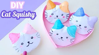 paper cat squishy Toys / DIY  Squishy /EASY  Paper squishy