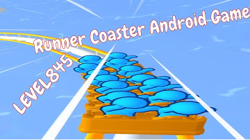 Runner Coaster Android Game All LEVELS/All Level Roller coaster.Part 80  #runnercoaster