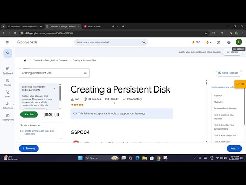 Creating a Persistent Disk | GSP004 Qwiklabs Walkthrough (Google Cloud Skills Boost)
