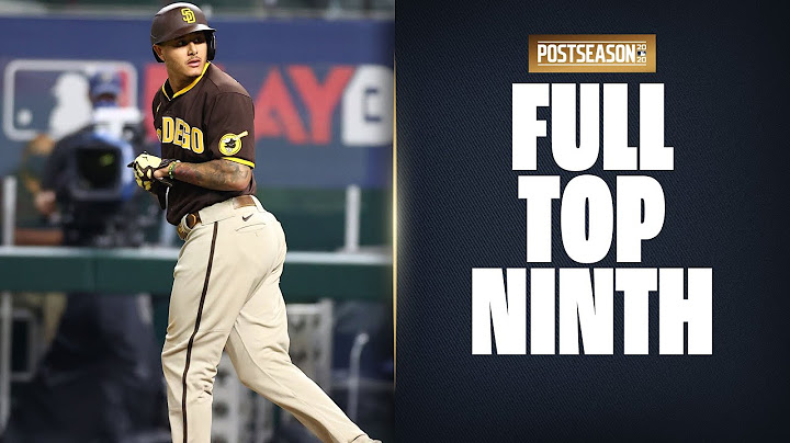 NLDS Game 2 Full Top 9th! Padres attempt comeback on the Dodgers!