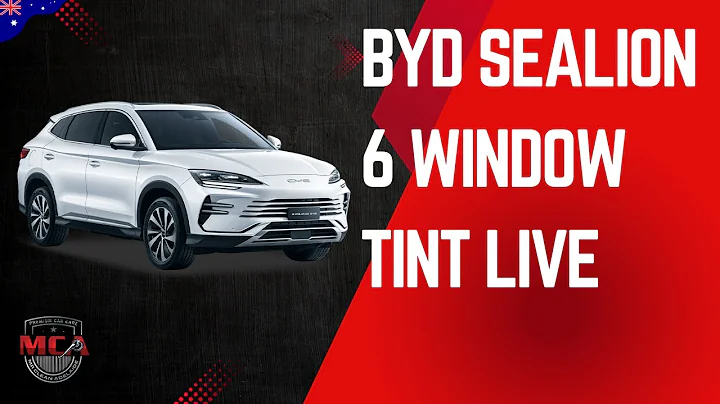 BYD Sealion 6 | How To Install Window Tint | Bottom Loading Method | Live Turorial