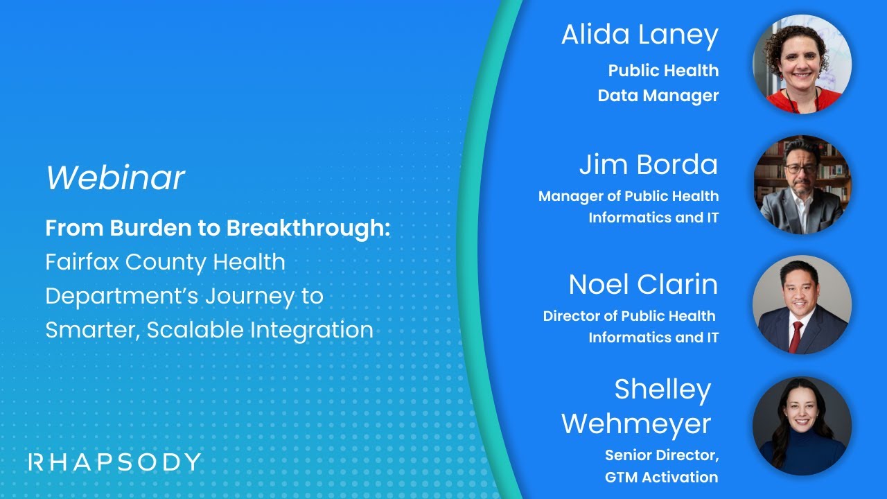 Webinar: Fairfax County Health Department’s Journey to Smarter, Scalable Integration