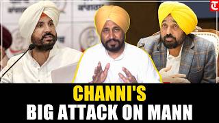 Charanjit Channi Alleges Democracy Hijacked in Punjab, Targets Mann Over Gangsters & Drugs