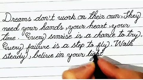 When Handwriting Becomes Art ✍️ | The Most Peaceful Writing You’ll Ever See 💫”