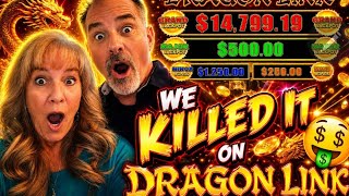 WOW 🤑  Hubby and I KILLED IT on Dragon Link  screenshot 5