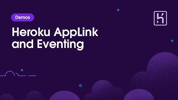 Heroku AppLink and Eventing Demo