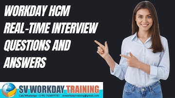 Workday Interview Questions for experienced|Workday Tutorial For Beginners|Workday HCM|Integration