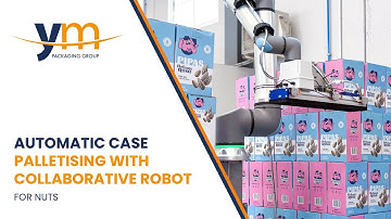 Automated box #palletising with #Collaborative #Robot UR2@UniversalRobotsVideo