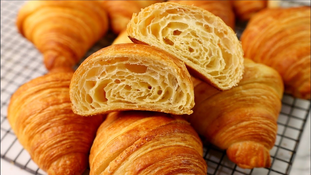 الكرواسون الفرنسي 🥐وسر توريقه بمكون سري حصري2022 وصلاحيته لمدة شهرين !!