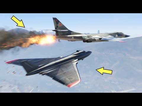Plane Burning In The Air Saved By Pilot And Made Emergency Landing in GTA 5 (Plane Collision In Air)