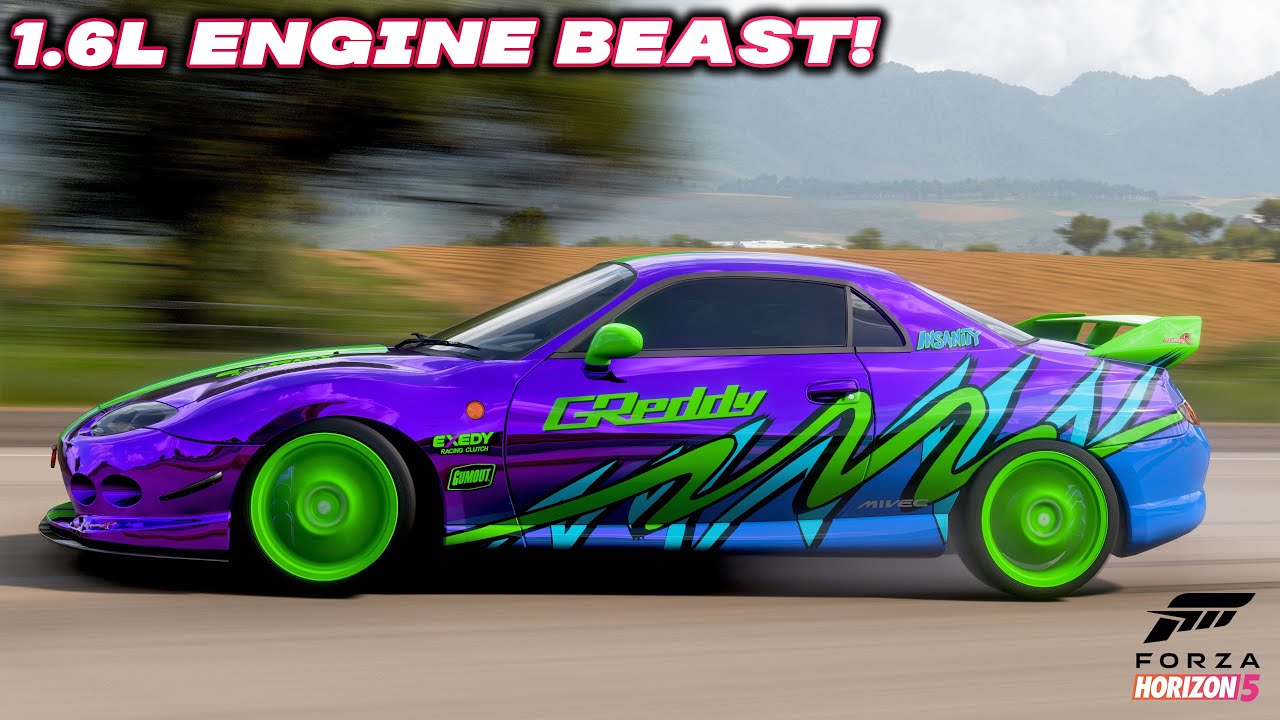 Mitsubishi FTO GP Version R NEW DLC CAR is Insane | Forza Horizon