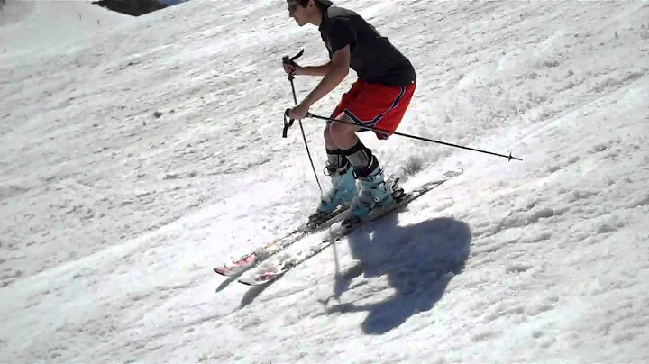 Skiing at 80 degrees and 8,000ft.