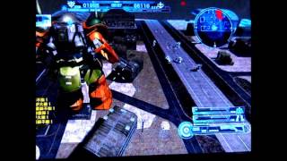 Ps3 game Gundam Battle Operation day 76 Efreet and Shotgun test drive