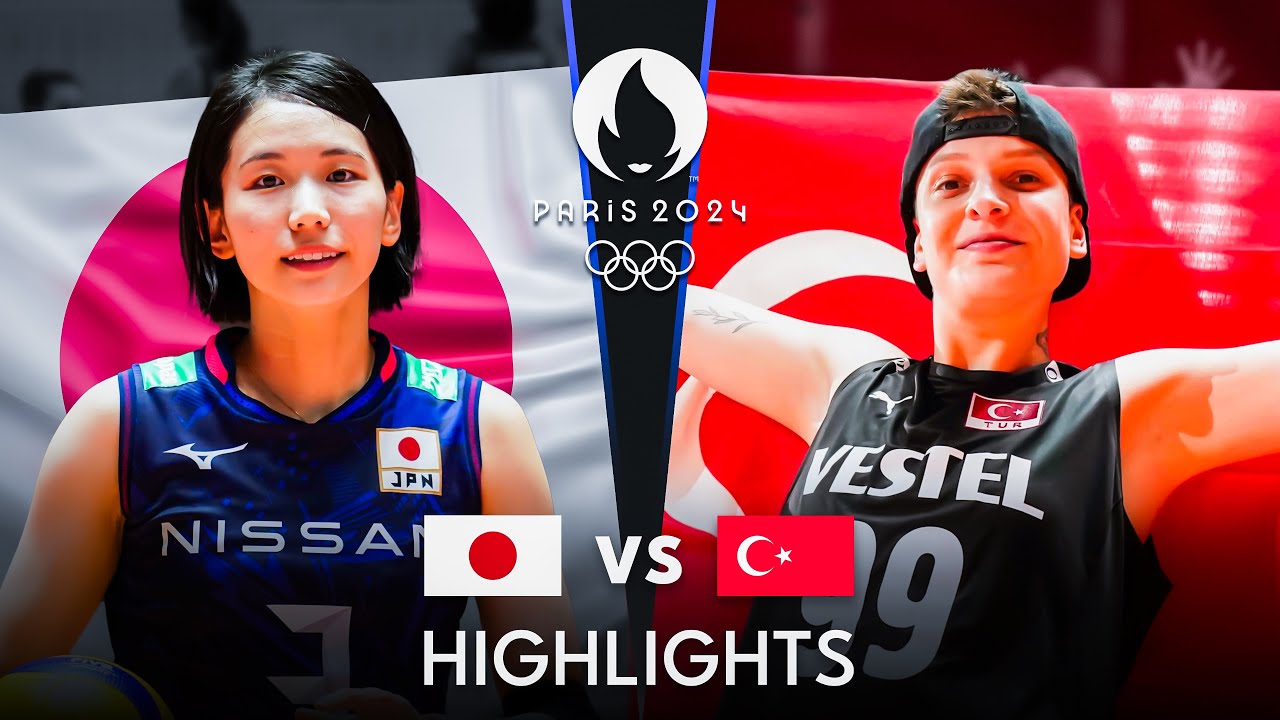 TURKIYE vs JAPAN | Highlights | Women's OQT 2023