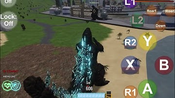 Godzilla minus one atomic beam! (Roblox Kaiju arisen)