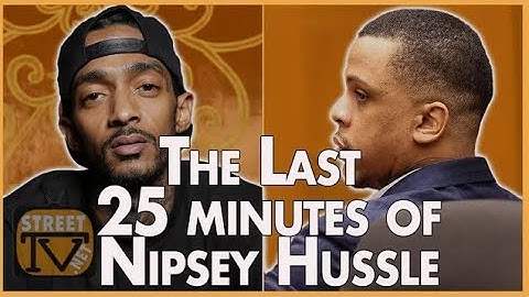 Final 25 minutes of Nipsey Hussle from five camera angles