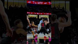 まさに阿吽の呼吸🤝#ダバンテガードナー #西田優大 #シーホース三河 #Bリーグ #バスケ