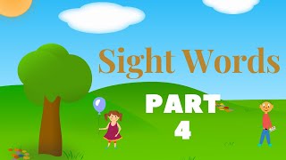 New Sight Words | Sight Words for Kids | High Frequency Words ( Part 4 )