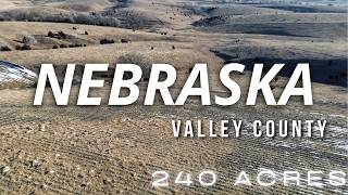 Valley County, Nebraska | Hunting Lease Available | 240 Acres | 60737
