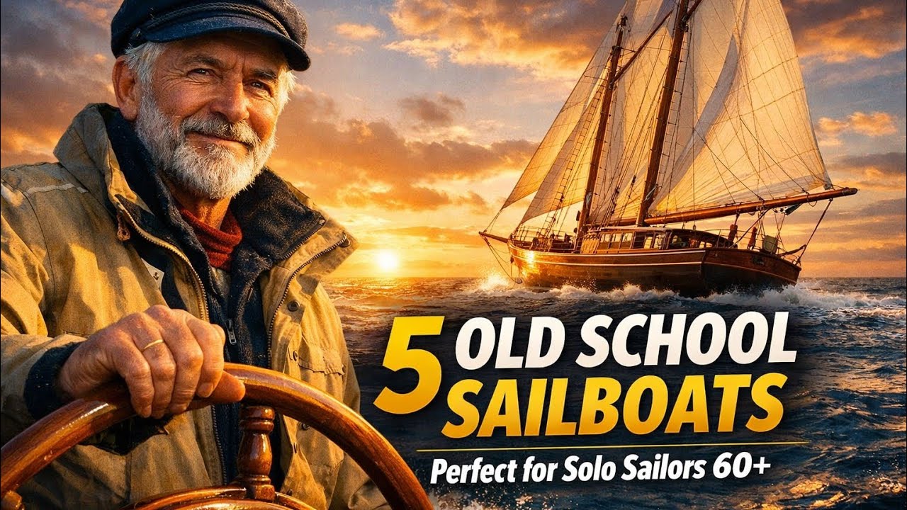 5 Old School Sailboats Perfect for Solo Sailors Over 60