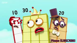 Numberblocks Ten,Twenty,Thirty,Forty,Fifty,Sixty,Seventy,Eight 21, 22, 25, 30, 40 and 50