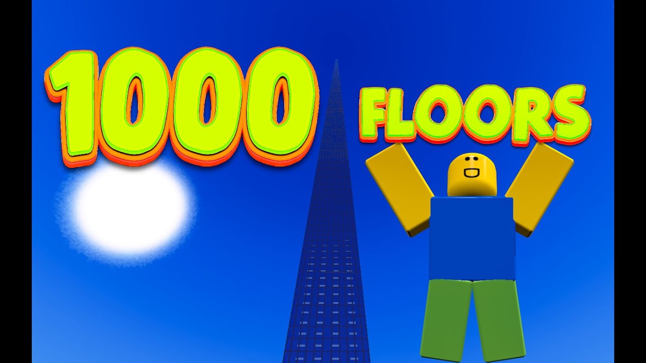 DESTROYED A BUILDING OF 1000 FLOORS | ROBLOX