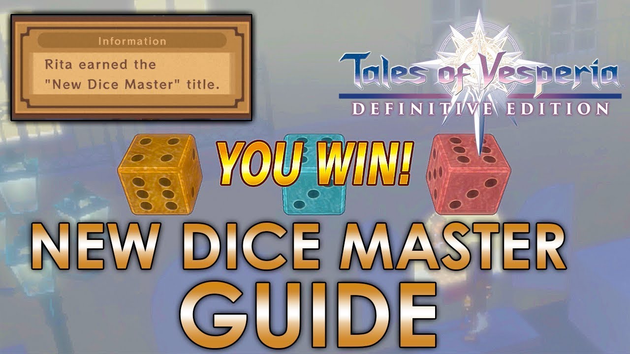 Tales of Vesperia The Dice Master Side Quest 10 (Title/Guide) YouTube