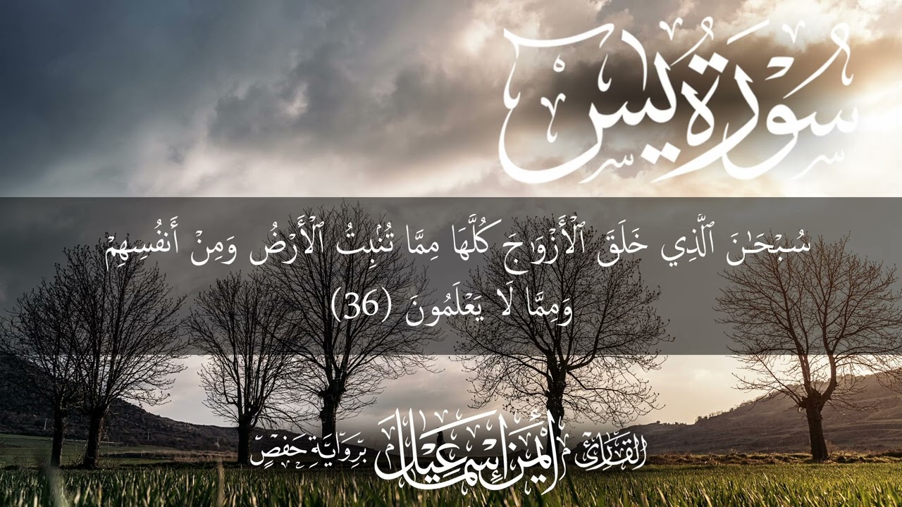 036 سورة يس كاملة | القارئ أيمن إسماعيل | رواية حفص عن عاصم | 2025