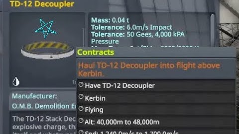 Decoupler Test | KSP Career Mode (Hard) | pentagrampwned