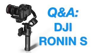 Ronin S Gimbal - IN-DEPTH Q&A with DJI