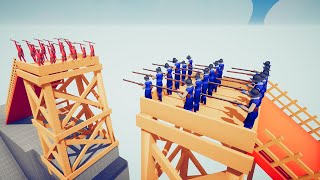 Wooden Towers Takeover Tournament | Totally Accurate Battle Simulator TABS