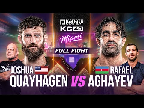 FULL FIGHT: Joshua Quayhagen vs Rafael Aghayev | KC40