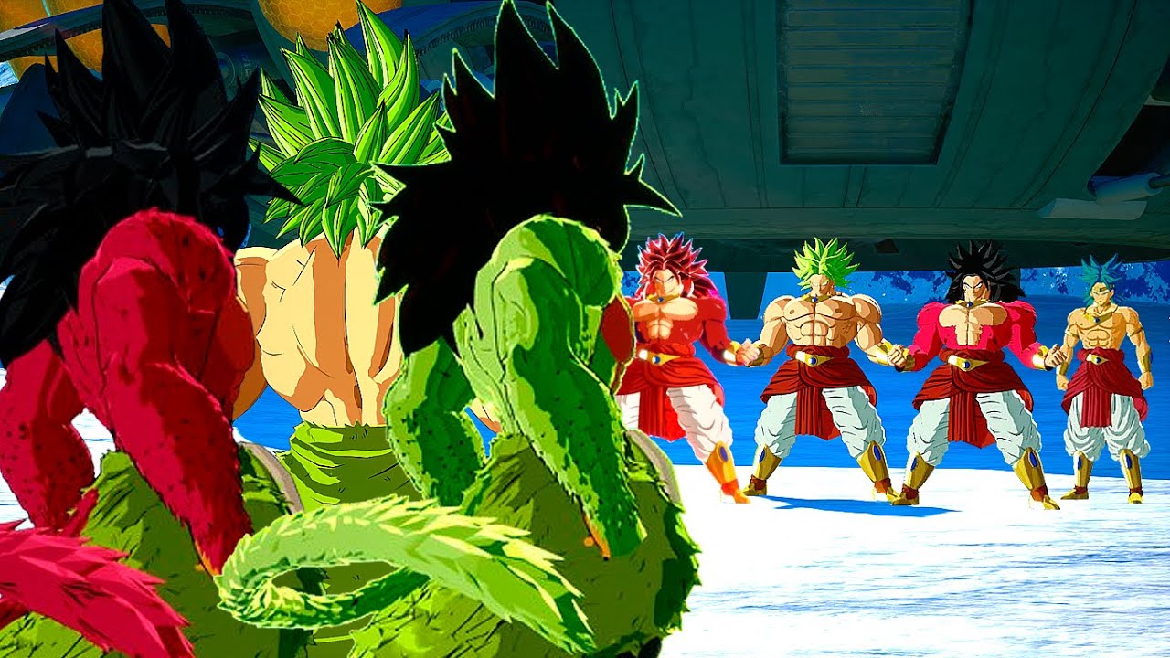 Broly Super Forms VS Broly Z Forms - Dragon Ball Sparking! Zero