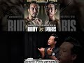 face 2 face Paris pernandes vs Ruddy golden boy #podcast #fyp #foryou #fypシ゚viral