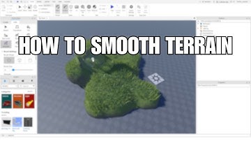 HOW TO SMOOTH TERRAIN 2025 ROBLOX STUDIO TUTORIAL [WORKING]