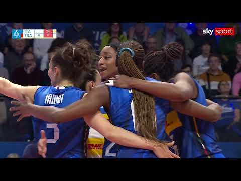 Video Italia-Francia 3-0: gli highlights | Amichevole volley femminile