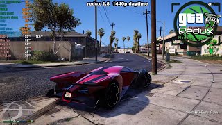 Gta v Redux 1.8 Gtx 1660 Super Amd Ryzen 5 2600 1080p 1440p 4k fps test