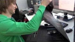 Wacom Intuos 4 M unboxing video. Flycam nano first test