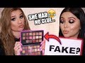 GUESSING REAL vs FAKE MAKEUP PRODUCTS!