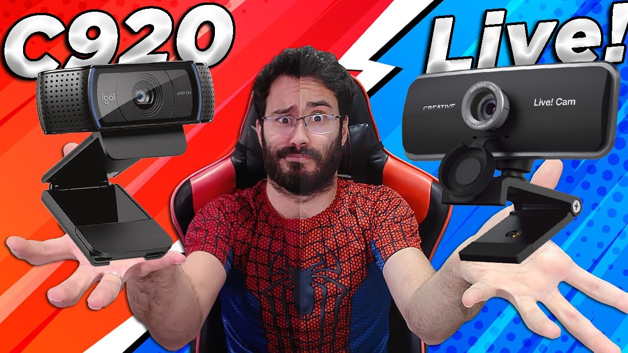 CREATIVE LIVE CAM vs LOGITECH C920 😱 La MEJOR WEBCAM para TRABAJAR desde CASA 🏠