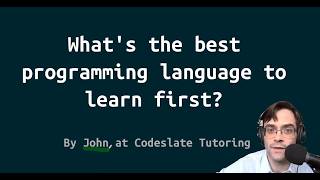 Best language for new coders in 2026? (evidence-based)